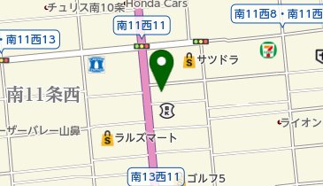 洋食コノヨシ 南12条店の地図画像