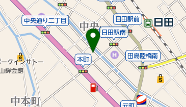 旅の宿 さつき 御食事処 蓬莱の地図画像