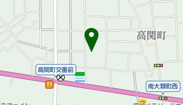 冷めんの店たかひ 高関店の地図画像