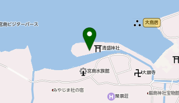 清盛茶屋の地図画像