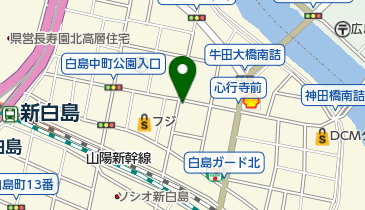ブランジェリー ヒロの地図画像