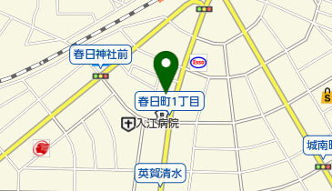 かつ藤の地図画像