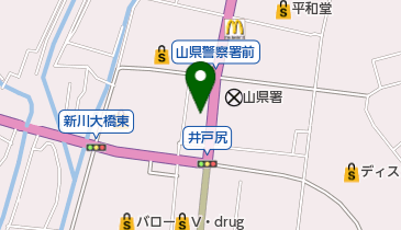 ピースダイニングの地図画像