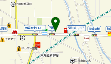 ジーズキャフェの地図画像