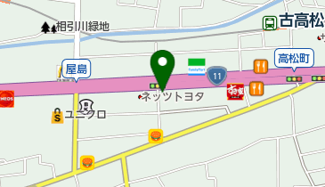 魚ばぁさんの食堂 おくどさん 屋島店の地図画像