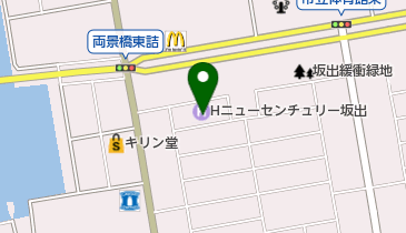 ホテルニューセンチュリー坂出 レストランの地図画像