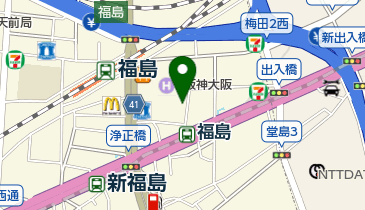 花川の地図画像