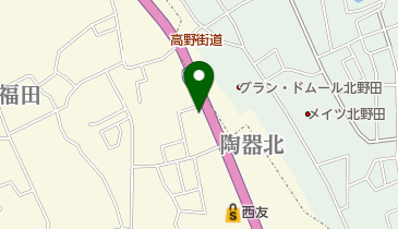 香の川製麺 堺福田店の地図画像