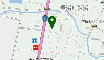 有限会社浜田屋の地図画像