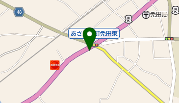 松の泉酒造 お食事処の地図画像