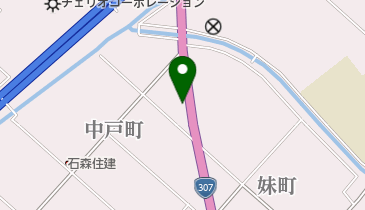 台湾美食屋の地図画像