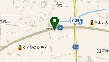 蕎麦肴酒さらざんの地図画像