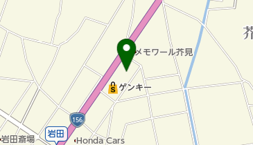 珈琲 神家 芥見店の地図画像