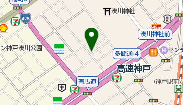 家庭料理 味彩の地図画像