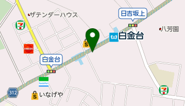 白金台ぶどうの樹の地図画像