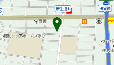 小松園の地図画像