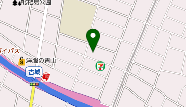 カルフールカフェの地図画像