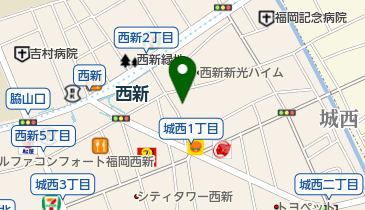 あじさわの地図画像