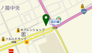 炭火焼の店牛たん にしの地図画像