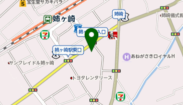 割烹はせ川の地図画像