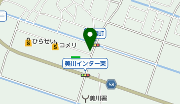 まんぷく亭の地図画像