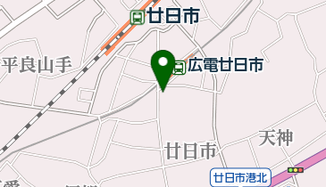 香林坊の地図画像