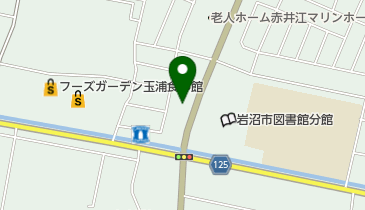 くまや食堂の地図画像