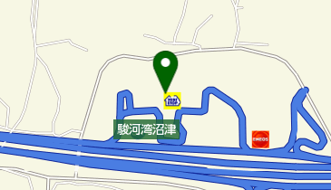 駿河庵 ネオパーサ駿河湾沼津SA(上り)の地図画像