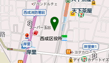 壱心茶屋の地図画像