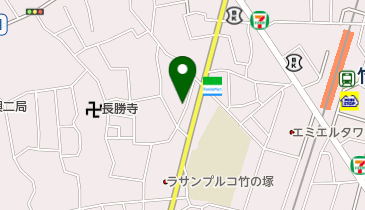 そば処 初味の地図画像