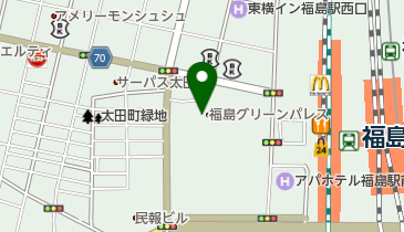 味処 こけしの地図画像