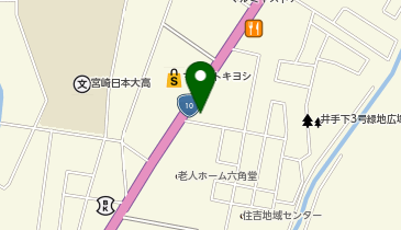 ポパイラーメンの地図画像