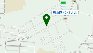 白山道米穀店の地図画像