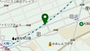 カレー専門店 パールヴァティの地図画像