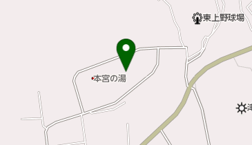 本宮の湯 食事処 うまの背の地図画像