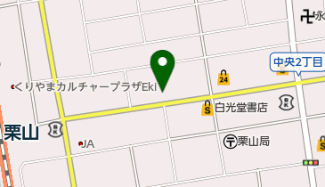 栗夢プラザの地図画像