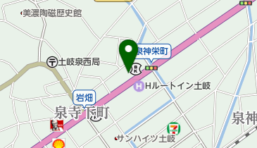 福園の地図画像