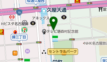 喫茶グロリヤの地図画像
