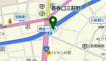 もつ鍋 八衆の地図画像