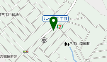 シベールの杜 八木山店の地図画像