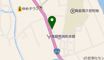 チキンショップ まつおかの地図画像