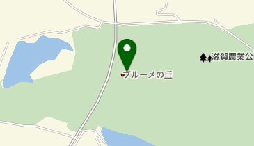 ブルーメの丘 地ビールとソーセージ屋台の地図画像