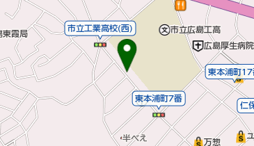 庖丁 本店の地図画像