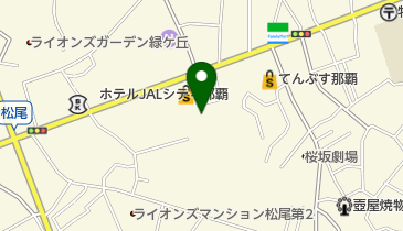 鉄板焼き ししやの地図画像