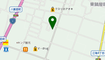 とり金食堂の地図画像
