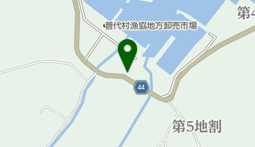 魚定の地図画像