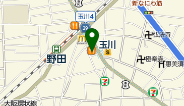 活菜の地図画像