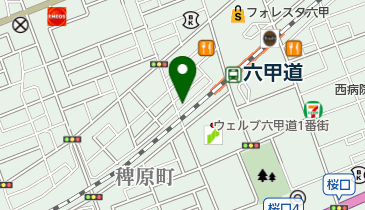 鶏の郷の地図画像