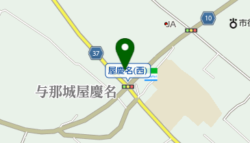 かね食堂 与那城店の地図画像