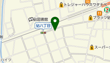 栗天の地図画像